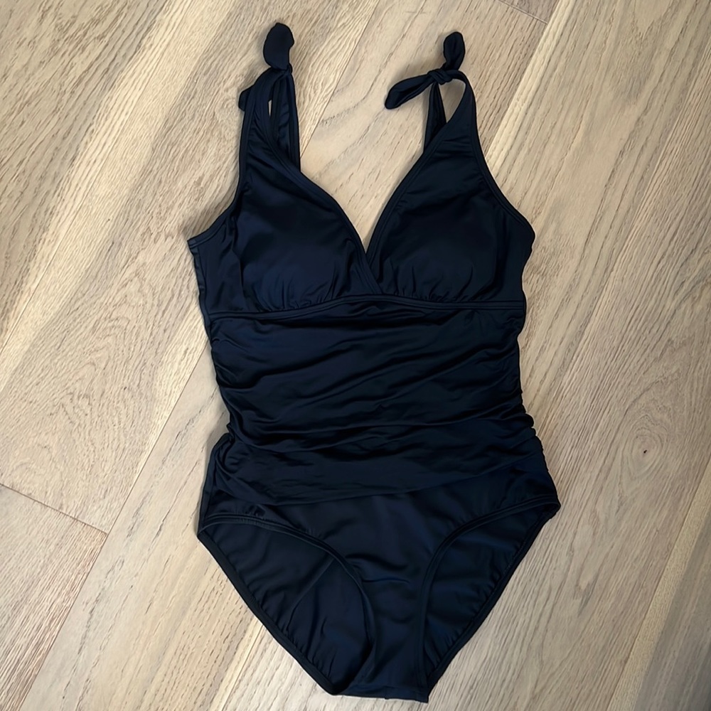 One Piece Black Bathing Suit